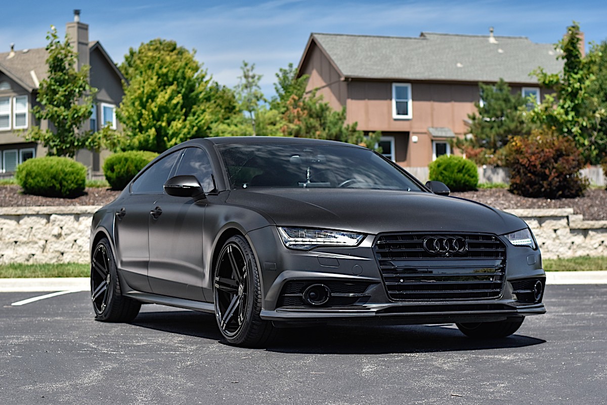 Audi S7 with Verde Wheels V39 Parallax